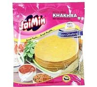 Jaimin Millet Entier Bajra Dhebra Khakhra - 200 g - Lot de 3