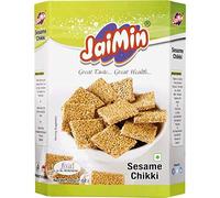 Jaimin Sesame Chikki (croustillant de graines de sésame) - 200 g - Lot de 4