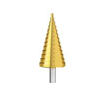 JAINGU 4-39mm Foret Étagé HSS Rainure Droite Revêtu D'étain Cône Perceuse Bois Métal Trou Cutter Noyau Outils De Forage Ensemble