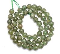 Jaipur Gems Mart AAA Naturelles 1 Strand Vert Apatite Pierres précieuses Perles pour la Prise de Bijoux | 8 mm Apatite Perles Rondes | Apatite Rondes ordinaires de Perles | 15"