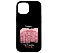 Jaipur Rajasthan Pink City Golden Triangle India Travelers Coque pour iPhone 15
