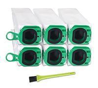 Jajadeal Lot de 6 Sacs pour Vorwerk Kobold VB100 VB 100 FP100 FP 100 Aspirateur, Sacs À Poussière de Rechange Kit