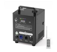 JAJALUYA 1000W Machine à Etincelle Froide avec Télécommande - Feu d'artifice Froid avec 4 Hauteur Réglables - Machine à Fumée