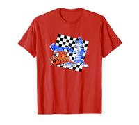 Jak and Daxter Checkerboard and Logo Retro Video Game T-Shirt