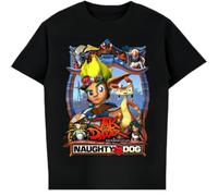 Jak & Daxter - Promo Poster Printing Men T-Shirt Tee Tops