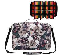 JAKAGO Trousse à crayons de grande capacité pour 480 couleurs, étanche, organisateur pour peinture, artiste, pinceaux, feutre, surligneur, cadeau, Hmg