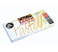 Jakar assortis de couleur terre pastels Bâtons (lot de 12)