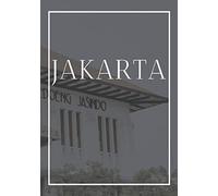 Jakarta: A Decorative Book For Coffee Tables, Bookshelves, Bedrooms And Interior Design Styling: Stack International City Books To Add Decor To Any Room. Monochrome Effect Cover: Ideal For Your Own Ho