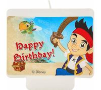 Jake And The Never Land Pirates - Bougie "Yo Ho", Joyeux Anniversaire - Cire SG30715 (Taille unique) (Coloré)