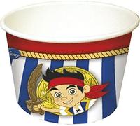 Jake And The Never Land Pirates - Pack de 8 sundaes "Yo Ho" - Papier SG32442 (Taille unique) (Coloré)