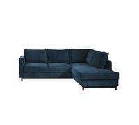 Lisa Design Jake - canapé d'angle Droit - Convertible - 5 Places - en Velours côtelé