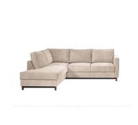 Lisa Design Jake - canapé d'angle Gauche - Convertible - 5 Places - en Velours côtelé