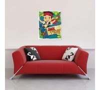 Jake et le Pirate du Pays Imaginaire Jake und die Nimmerland Piraten- Mini Poster