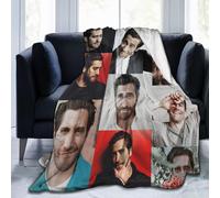 Jake Gyllenhaal Couverture Légère De Luxe En Flanelle Polaire En Microfibre En Peluche - Couverture Super Douce Avec Réserve Pour Toutes Les Saisons - Lit, Canapé, Canapé - 203,2 X 152,4 Cm
