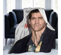 Jake Gyllenhaal Couverture Légère De Luxe En Flanelle Polaire En Microfibre En Peluche - Couverture Super Douce Avec Réserve Pour Toutes Les Saisons - Lit, Canapé, Canapé - 203,2 X 152,4 Cm