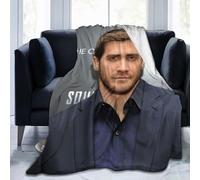 Jake Gyllenhaal Couverture Légère De Luxe En Flanelle Polaire En Microfibre En Peluche - Couverture Super Douce Avec Réserve Pour Toutes Les Saisons - Lit, Canapé, Canapé - 203,2 X 152,4 Cm
