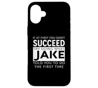 Jake Name Funny Joke Christmas Birthday Dad Man Père Coque pour iPhone 16 Plus