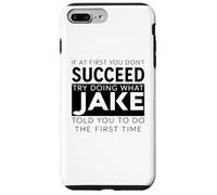 Jake Name Funny Joke Christmas Birthday Dad Man Père Coque pour iPhone 7 Plus/8 Plus