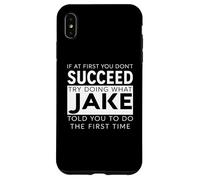 Jake Name Funny Joke Christmas Birthday Dad Man Père Coque pour iPhone XS Max