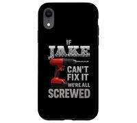 Jake Name If Cant Fix It Personnel Homme Mari Handy Manly Coque pour iPhone XR