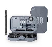 JAKEMY Ensemble de tournevis de précision 105 en 1 pour ordinateur portable, kit d'outils de réparation pour ordinateur portable, petit embout Torx pour PC, ordinateur, téléphone, lunettes, MacBook,