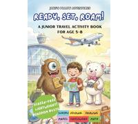Jake's Pillow Adventures - Ready, Set, Roam! A Junior Travel Activity Book for Kids Ages 5-8: Travel Size Perfect For Road Trips | 60 Pages of ... Mazes, Comic Drawing, and Travel Journaling