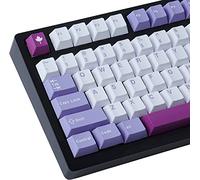 JakeTsai Keycaps, 172 Keys Cherry Profile Double Shot Keycaps Set avec 2.75u, 3u, 6.25u and 7u Spacebar pour Cherry MX Switches ISO ANSI Layout Mechanical Keyboard