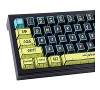 JakeTsai Lot de 146 touches en PBT - Sublimation - Profil Cherry - Cyberpunk 2077 - Thème manga - Pour commutateurs magnétiques Cherry