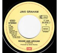 Jaki Graham - Round and around (1985) / Vinyl single [Vinyl-Single 7'']