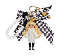 Jakks Pacific Charming So Chic, Charm per Borsa Con bambola di, Charm da Collezione per bambine, Include Un simpatico personaggio in Stile Coquette e accessori per personalizzarlo.