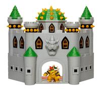 Jakks Pacific – Playset Château de Bowser Deluxe Super Mario – Figurine Bowser, Effets sonores