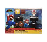 Jakks Pacific – Coffret diorama Mario classique – 5 figurines – Garçon à partir de 3 ans
