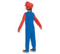 Disguise Nintendo Super Mario Bros - Déguisement Enfant Mario avec Salopette et Casquette Rouge - Taille XS (3T-4T) - Licence Officielle du Jeu Vidéo - Costume Halloween, Anniversaire et Jeux de Rôle