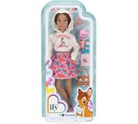 JAKKS Pacific Disney Ily 4EVER Bambi Inspiré Marron Cheveux 11.5 " Poupée Neuf