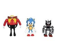 Jakks Pacific - Pack 4 figurines articulées Sonic (408634-Rf1) - 30e anniversaire