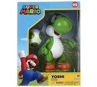 JAKKS Pacific Figurine - JAKKS PACIFIC - Super Mario Bros : Yoshi + oeuf - 10 cm