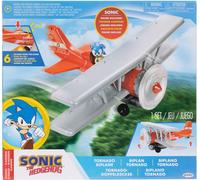 Jakks Pacific Hedgehog Sonic the Hedgehog et Tornado Plane The Hedgehog