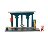 Jakks Pacific Jeu De Construction Super Mario Bros Lava Castle Playset