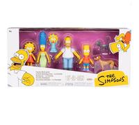 Jakks Pacific Le Set De La Famille Simpson 6 Personnages De 6 Cm