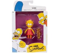 Jakks Pacific – Figurine articulée Les Simpsons Lisa 5" – Modèle 176624 – Multicolore Jaune