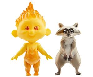 Jakks Pacific-Los Incroyables Jack et Mapache Figurine Multicolore Taille unique (74950-11L)