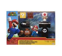 Figurines Mario - Coffret diorama classique - JAKKS PACIFIC - 5 personnages inclus - Garçon à partir de 3 ans