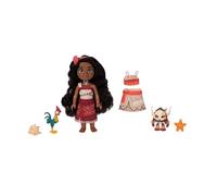 Jakks Pacific Moana 2 Set de poupée avec 6 figurines de jouet, accessoires et personnages du film, pour enfants de 3 ans