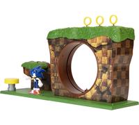 Jakks Pacific - Nintendo - Sonic Green Hill Playset Figurines D'Action 6 Cm