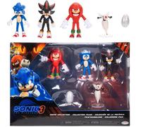 Jakks Pacific Sonic 3 Film Ensemble 5 Personnages 7 Cm