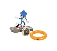 Sonic The Hedgehog- Sonic Speed RC Radiocommandé avec Commande en Forme d’Anneau