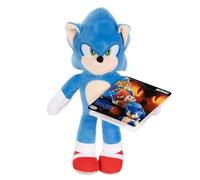 JAKKS Pacific Sonic The Hedgehog Sonic 3 Movie Peluche Sonic 22,9 cm