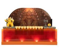 Jakks Pacific – Jouet Super Mario Bros Deluxe Bowser Battle – Clair – Enfants