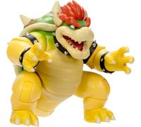 Figurine électronique Bowser - JAKKS PACIFIC - Mario Movie - 18 cm - crache de la vapeur rouge