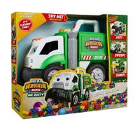 Jakks Pacific Camion nettoyeur Real Workin’ Buddies Mr. Dusty – Générateur de sons – Jouet 3+